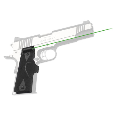 CTC LASERGRIP 1911 GVT/CMD FRNT GRN - CMTLG401G - Marksmans Corner