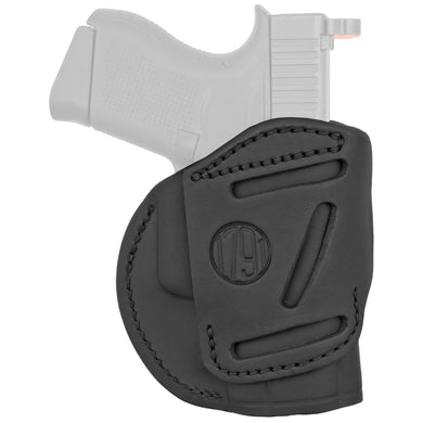 1791 4 WAY IWB/OWB STLTH BLK LH SZ 3 - 17914WH-3-SBL-L - Marksmans Corner