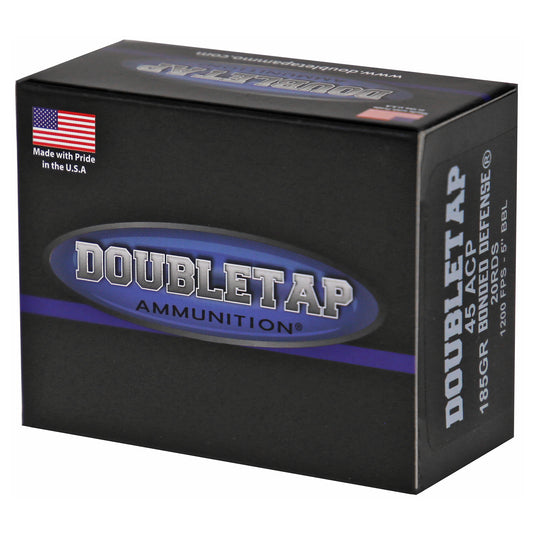 DBLTAP 45ACP 185GR JHP 20/1000