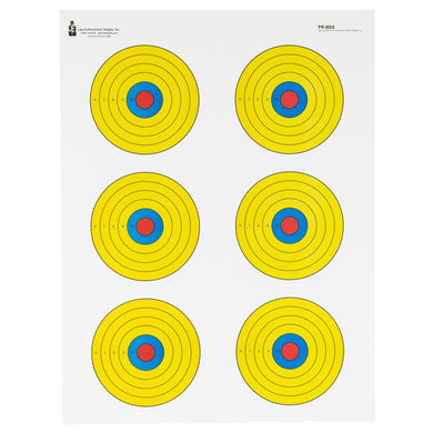 ACTION TGT BRIGHT 6 BULLSEYE 100PK - ACTPR-BE6-100 - Marksmans Corner