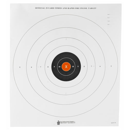 ACTION TGT ORG CENTER PAPER 100PK - ACTB-8POC-100 - Marksmans Corner