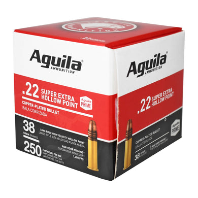 AGUILA 22LR HV HP 38 GR 250 PACK - AGA1B221103 - Marksmans Corner