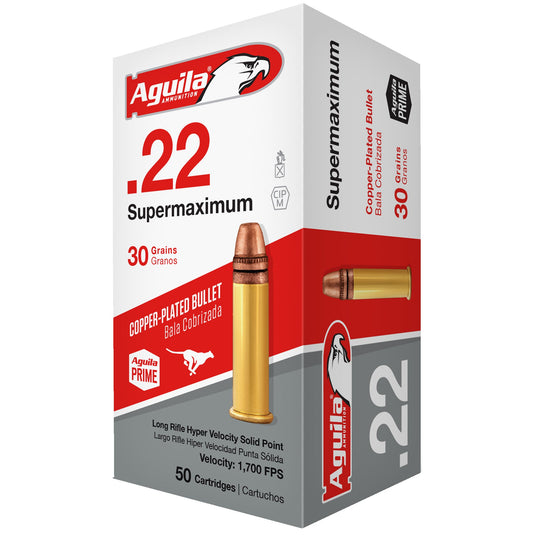 AGUILA 22LR SUPERMAX SP 30GR 50/1000 - AGA1B220298 - Marksmans Corner