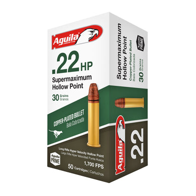 AGUILA 22LR SUPR MAX 30GR HP 50/1000 - AGA1B220297 - Marksmans Corner