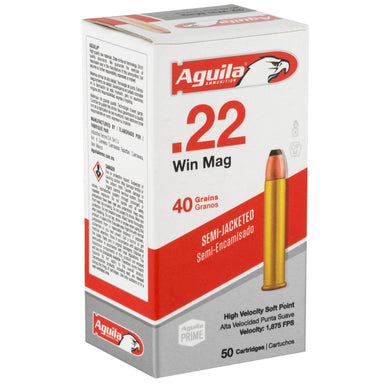 AGUILA 22WMR 40GR SP 50/1000 - AGA1B222401 - Marksmans Corner