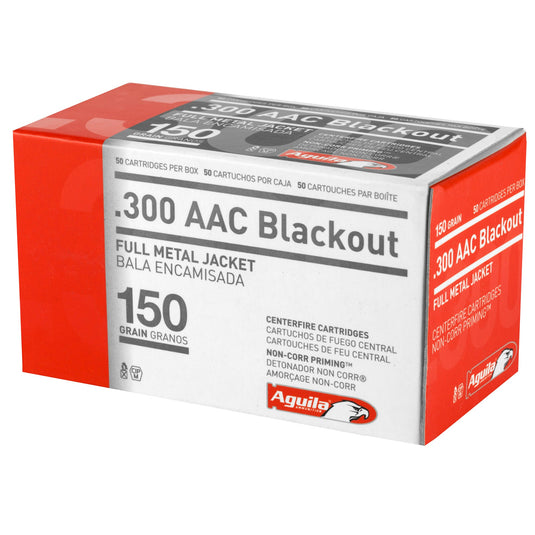 AGUILA 300BLK 150GR FMJ 50/1000 - AGA1E300110 - Marksmans Corner