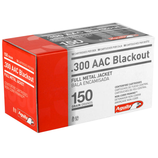 AGUILA 300BLK 150GR FMJ 50/1000 - AGA1E300110 - Marksmans Corner