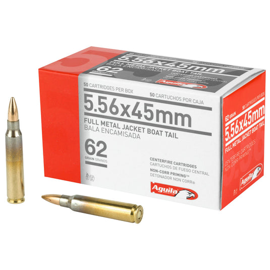 AGUILA 556NATO 62GR FMJBT 50/1000 - AGA1E556110 - Marksmans Corner