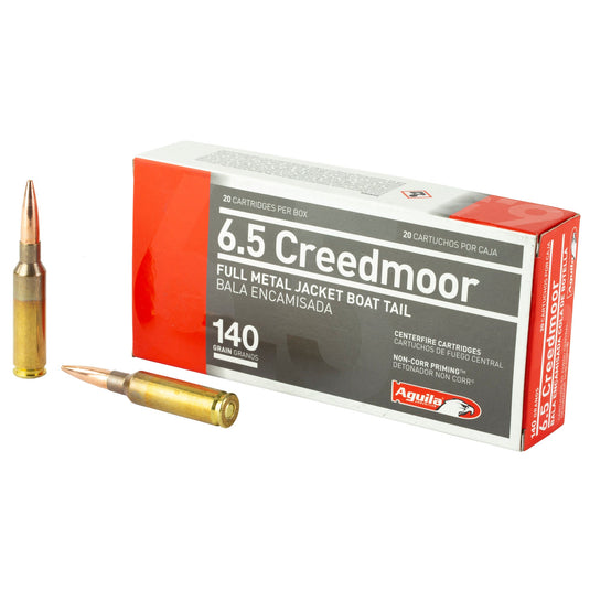 AGUILA 6.5CREED 140GR FMJBT 20/500 - AGA1E650110 - Marksmans Corner