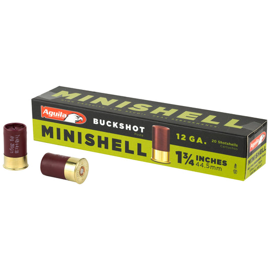 AGUILA MINISHELL 12GA 4 BUCK 20/500 - AGA1CHB1288 - Marksmans Corner