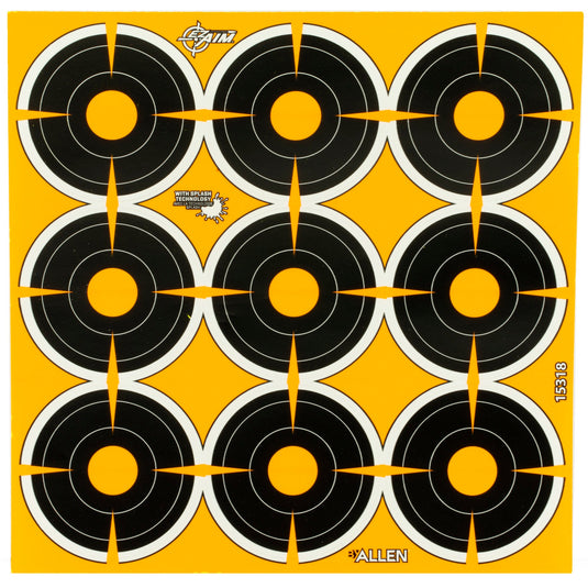 ALLEN EZ AIM 2 BULLSEYE 12 SHEETS - ALN15318 - Marksmans Corner