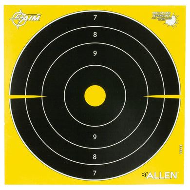 ALLEN EZ AIM 8X8 BULLSEYE 25PK - ALN15213 - Marksmans Corner