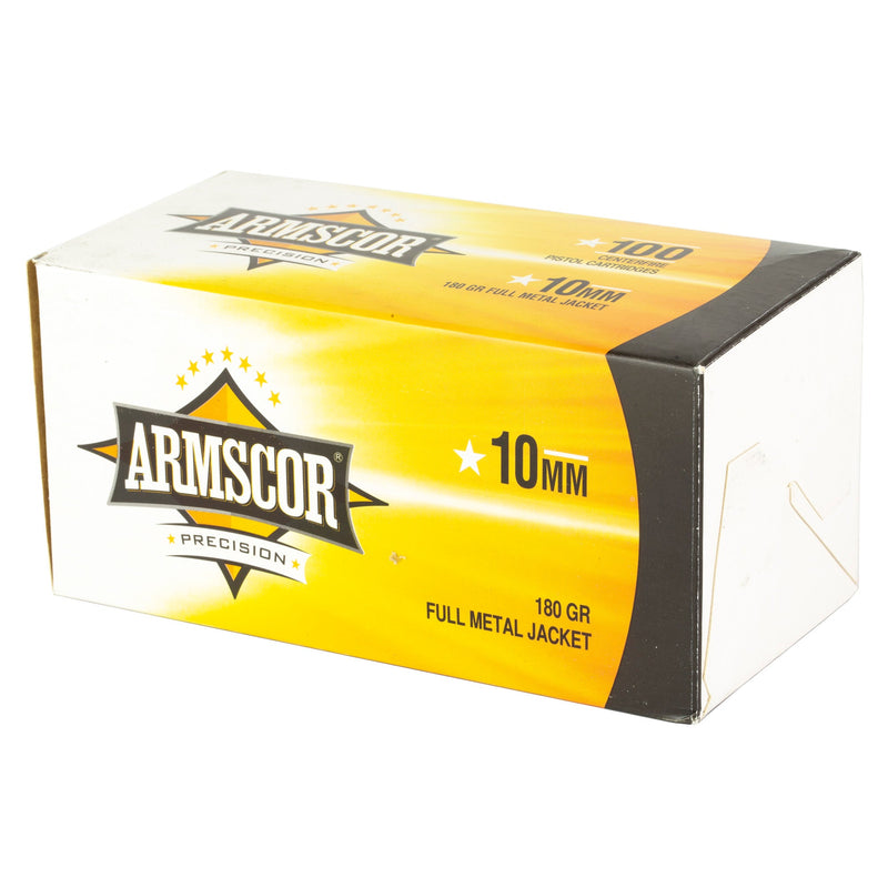 Load image into Gallery viewer, ARMSCOR 10MM 180GR FMJ 100/1200 - ARM50440 - Marksmans Corner
