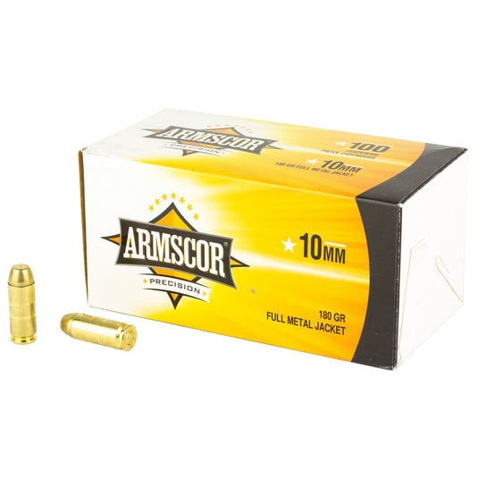 ARMSCOR 10MM 180GR FMJ 100/1200 - ARM50440 - Marksmans Corner