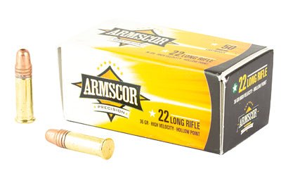 ARMSCOR 22LR HVHP 36GR 50/5000 - ARM50309 - Marksmans Corner