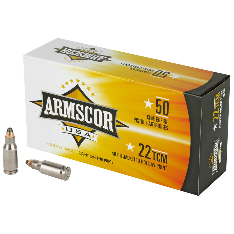 Load image into Gallery viewer, ARMSCOR 22TCM 40GR JHP 50/1000 - ARMFAC22TCM-1N - Marksmans Corner
