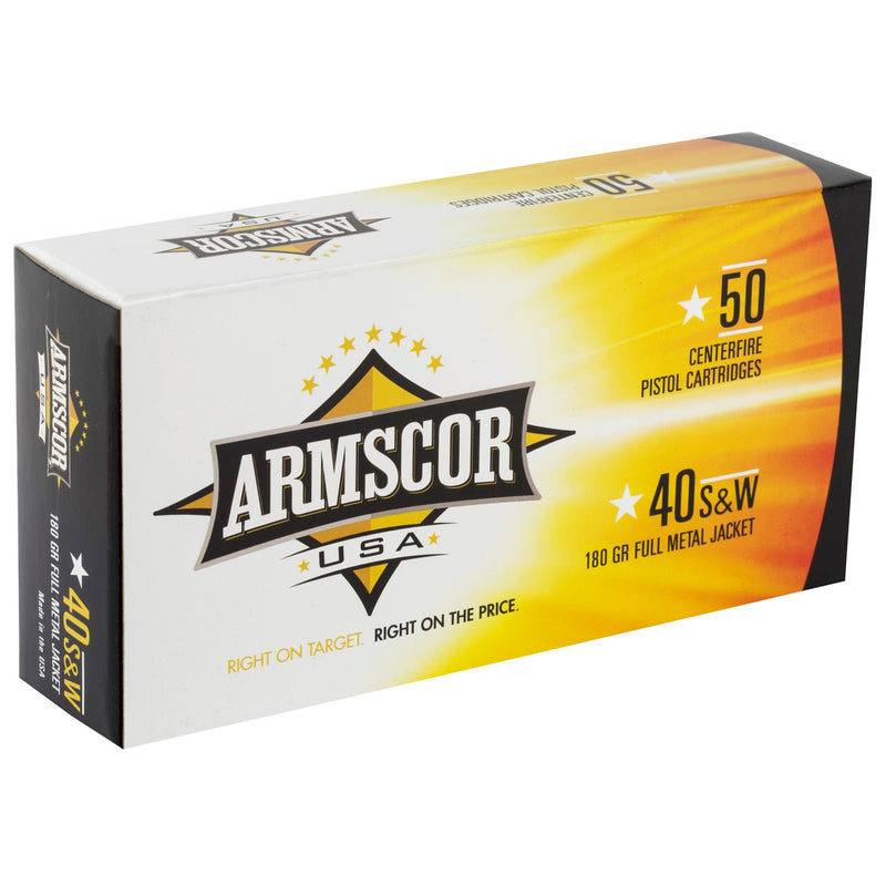 Load image into Gallery viewer, ARMSCOR 40SW 180GR FMJ 50/1000 - ARMFAC40-2N - Marksmans Corner
