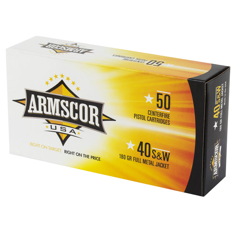 Load image into Gallery viewer, ARMSCOR 40SW 180GR FMJ 50/1000 - ARMFAC40-2N - Marksmans Corner
