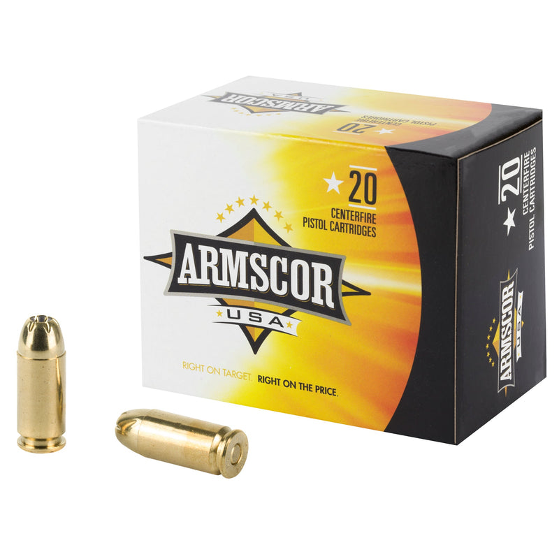 Load image into Gallery viewer, ARMSCOR 40S&amp;W 180GR JHP 20/500 - ARMAC40-3N - Marksmans Corner
