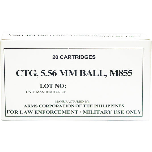 ARMSCOR 556NATO 62GR M855 20/1000 - ARM50173 - Marksmans Corner