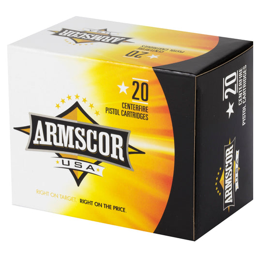 ARMSCOR 9MM 124GR JHP 20/500 - ARMAC9-7N - Marksmans Corner