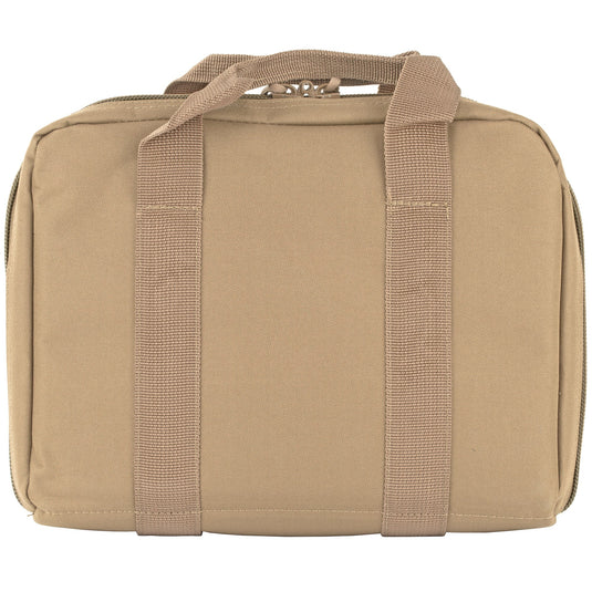 ATI DOUBLE PISTOL CASE TAN - ATICTDPCT - Marksmans Corner