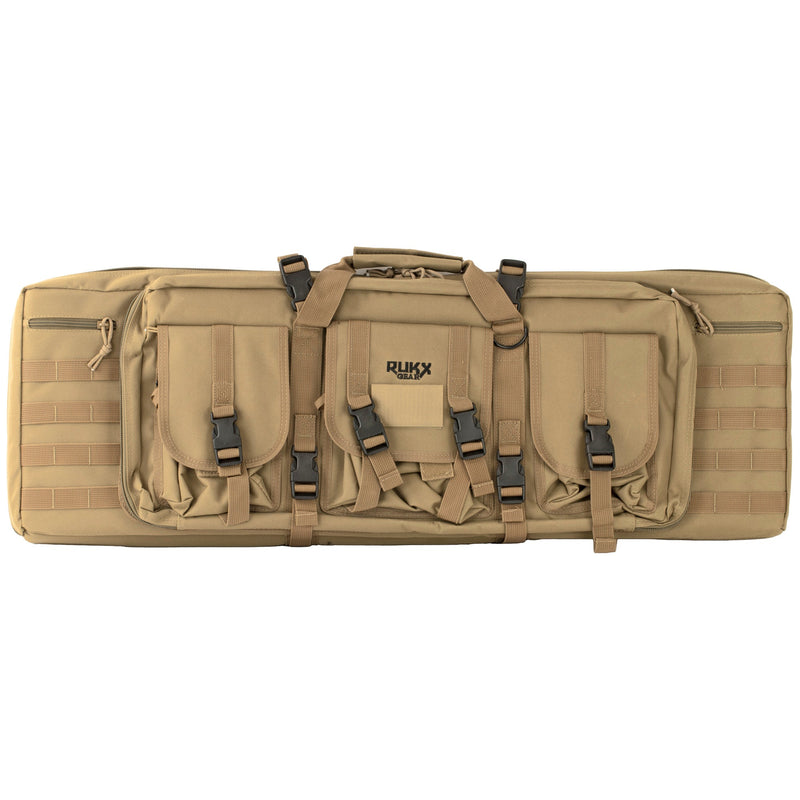 Load image into Gallery viewer, ATI TACTICAL 36 DOUBLE GUN CASE TAN - ATICT36DGT - Marksmans Corner
