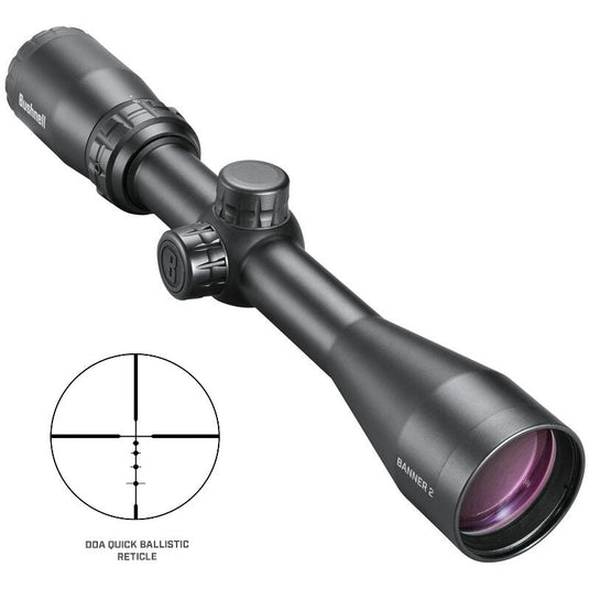 BANNER 2 3-9X40 BLK BDC W/RNGS - BHRB3940BS11 - Marksmans Corner