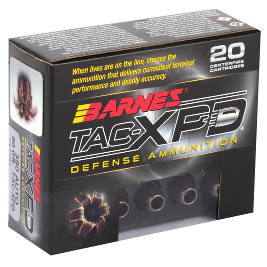 BARNES TAC-XPD 380ACP 80GR HP 20/200 - BB21552 - Marksmans Corner