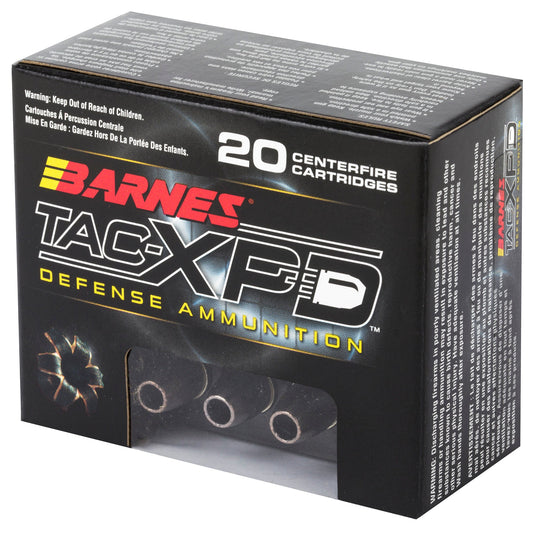 BARNES TAC-XPD 9MM 115GR HP 20/200 - BB21551 - Marksmans Corner