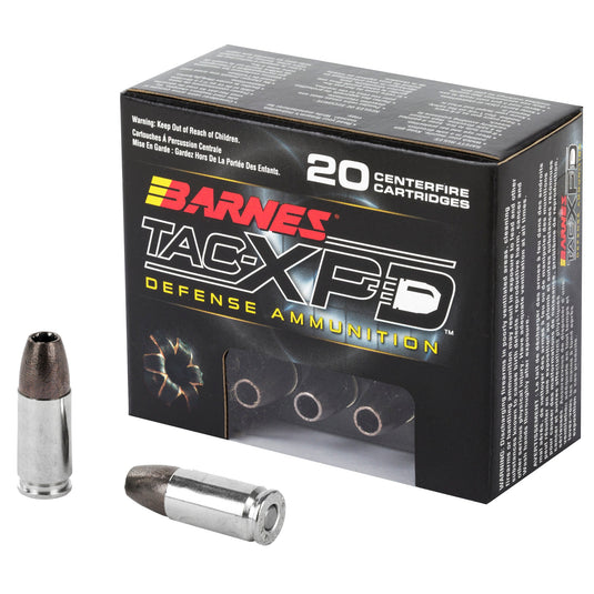 BARNES TAC-XPD 9MM 115GR HP 20/200 - BB21551 - Marksmans Corner