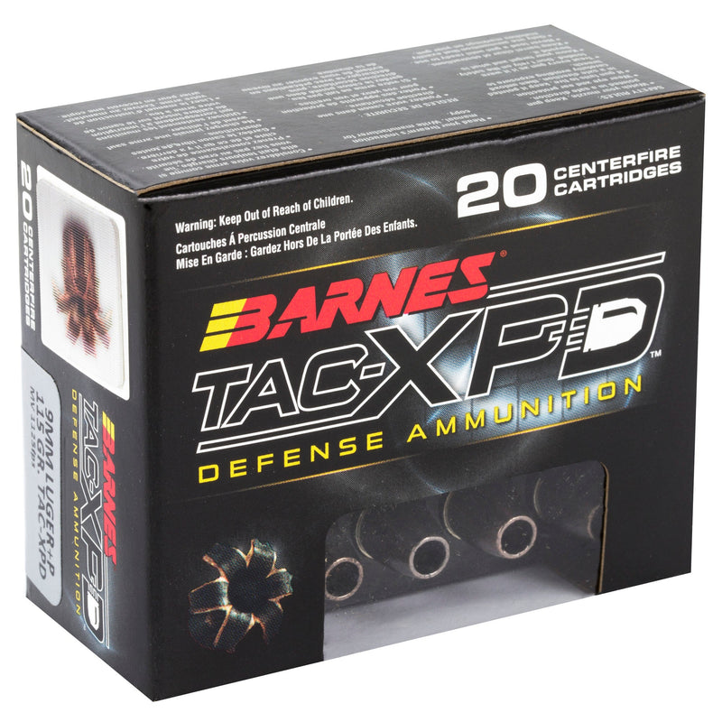 Load image into Gallery viewer, BARNES TAC-XPD 9MM 115GR HP 20/200 - BB21551 - Marksmans Corner
