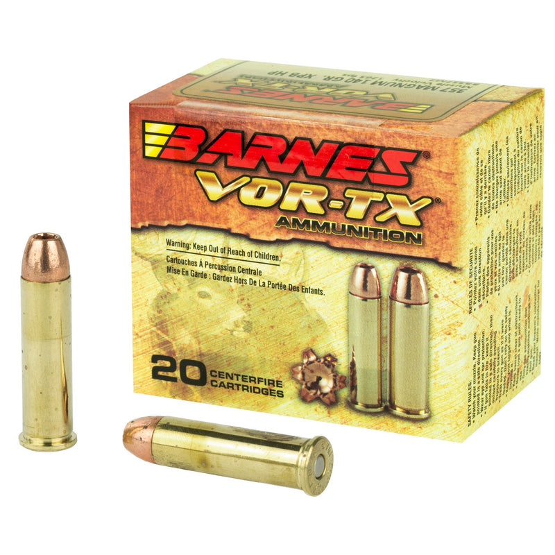 Load image into Gallery viewer, BARNES VOR-TX 357MAG 140GR XPB 20/ - BB357M2 - Marksmans Corner
