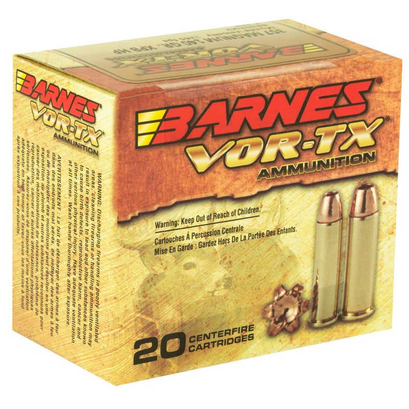 Load image into Gallery viewer, BARNES VOR-TX 357MAG 140GR XPB 20/ - BB357M2 - Marksmans Corner
