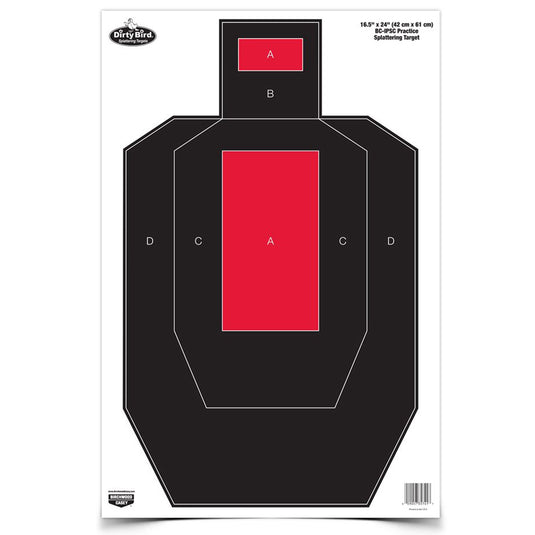 B/C DIRTY BIRD IPSC PRCTCE TRGT 3PK - BC35743 - Marksmans Corner