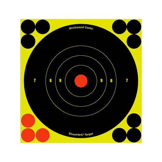 B/C SHT-N-C RND BULLSEYE TGT 12-6 - BC34512 - Marksmans Corner