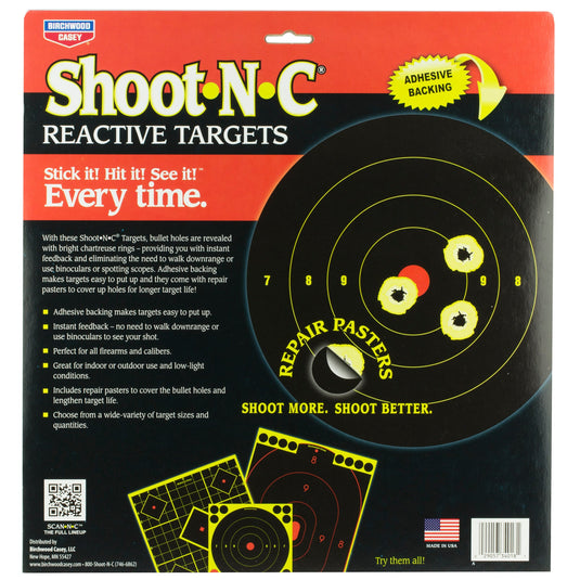 B/C SHT-N-C VARIETY PACK 50 TARGETS - BC34018 - Marksmans Corner