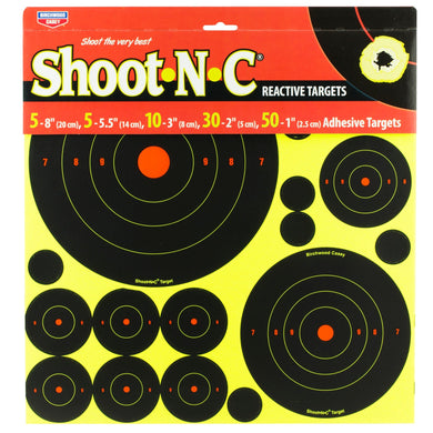 B/C SHT-N-C VARIETY PACK 50 TARGETS - BC34018 - Marksmans Corner