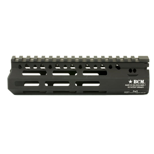 BCM GUNFTR MCMR RAIL 556 7 BLK MLOK - BCM-MCMR-7-556-BLK - Marksmans Corner