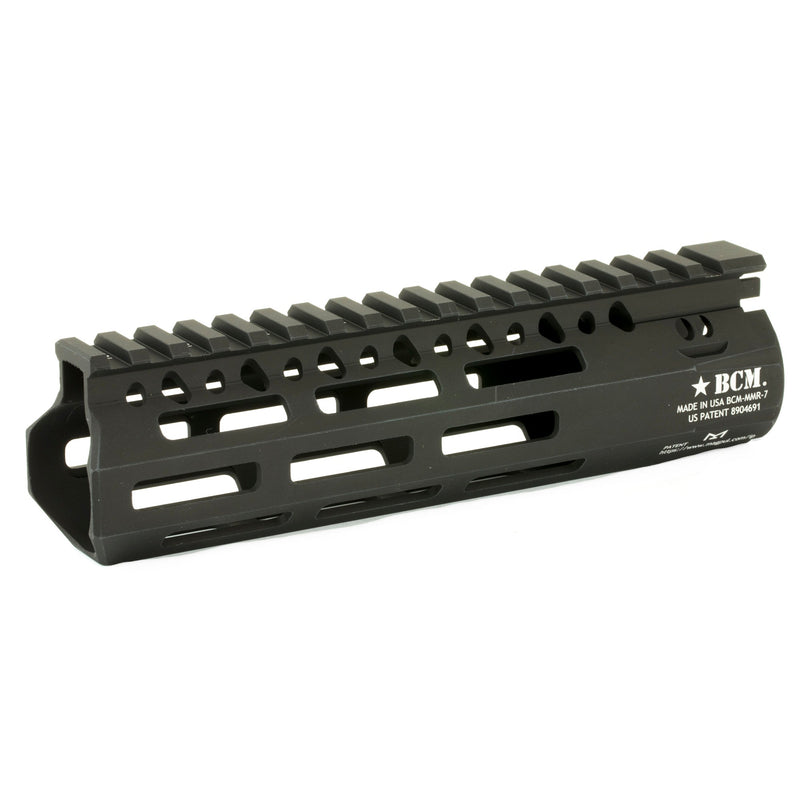 Load image into Gallery viewer, BCM GUNFTR MCMR RAIL 556 7 BLK MLOK - BCM-MCMR-7-556-BLK - Marksmans Corner
