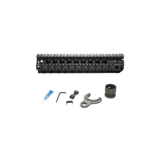 BCM GUNFTR QUAD RAIL 556 10 BLK - BCM-QRF-10-556-BLK - Marksmans Corner