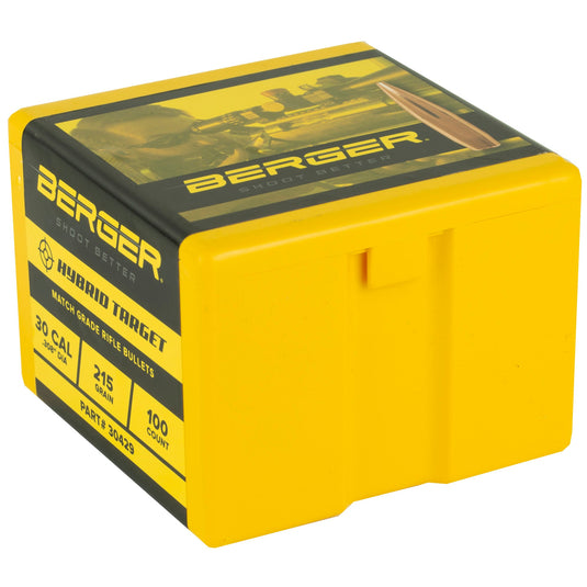 BERGER .30 215GR HYBRID TARGET 100CT - BRGB30429 - Marksmans Corner