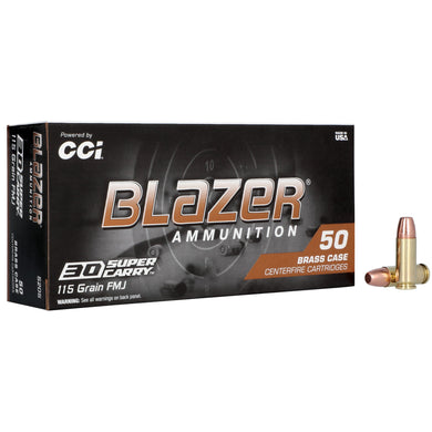 BLAZER BRASS 30SC 115GR FMJ 50/1000 - CCI5205 - Marksmans Corner