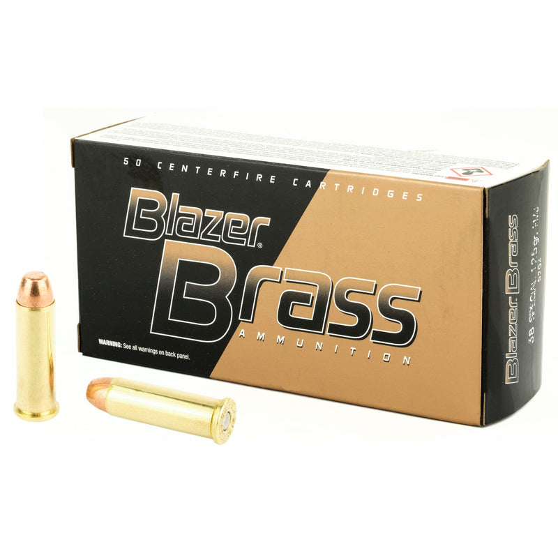 Load image into Gallery viewer, BLAZER BRASS 38SPL 125GR FMJ 50/1000 - CCI5204 - Marksmans Corner
