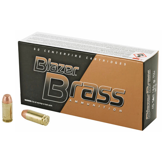 BLAZER BRASS 40SW 165GR FMJ 50/1000 - CCI5210 - Marksmans Corner