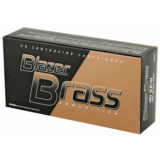 BLAZER BRASS 40SW 180GR FMJ 50/1000 - CCI5220 - Marksmans Corner