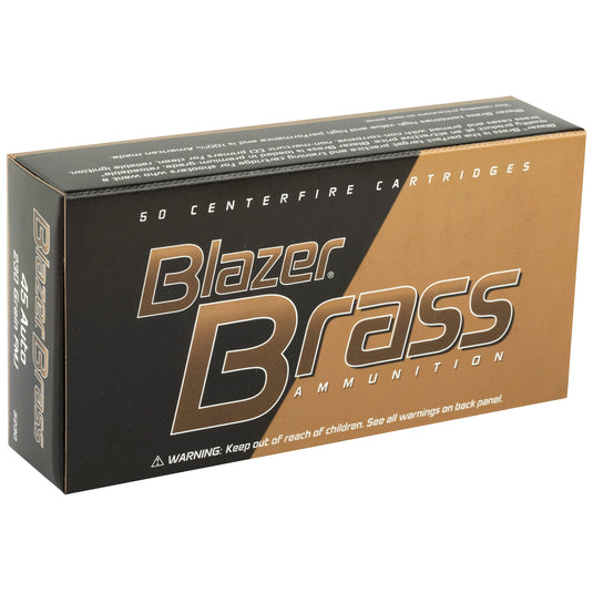 BLAZER BRASS 45ACP 230GR FMJ 50/1000 - CCI5230 - Marksmans Corner