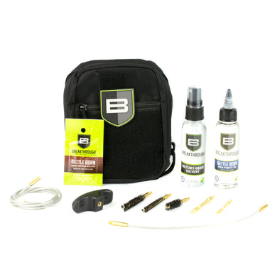 BREAKTHRU QWICK WEAPON CLEAN KIT - BCTBT-QWIC-MIL-BLK - Marksmans Corner