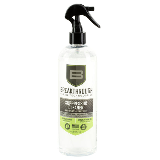 BREAKTHRU SUPPRESSOR CLEANER 16 OZ - BCTBTSC-16OZ - Marksmans Corner