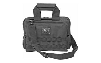 BULLDOG DLX 2 PISTOL RANGE BAG BLK - BDT917B - Marksmans Corner